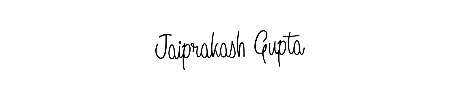 Also we have Jaiprakash Gupta name is the best signature style. Create professional handwritten signature collection using Angelique-Rose-font-FFP autograph style. Jaiprakash Gupta signature style 5 images and pictures png