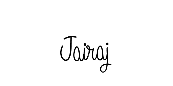 Make a beautiful signature design for name Jairaj. With this signature (Angelique-Rose-font-FFP) style, you can create a handwritten signature for free. Jairaj signature style 5 images and pictures png