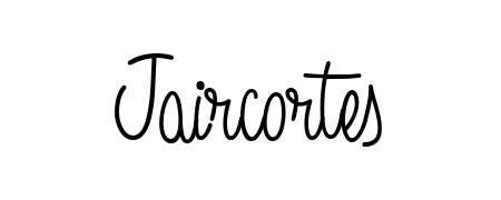 Create a personalized artistic stamp with Jaircortes in Angelique-Rose-font-FFP font. Perfect for visual artists, designers, and influencers. Jaircortes signature style 5 images and pictures png