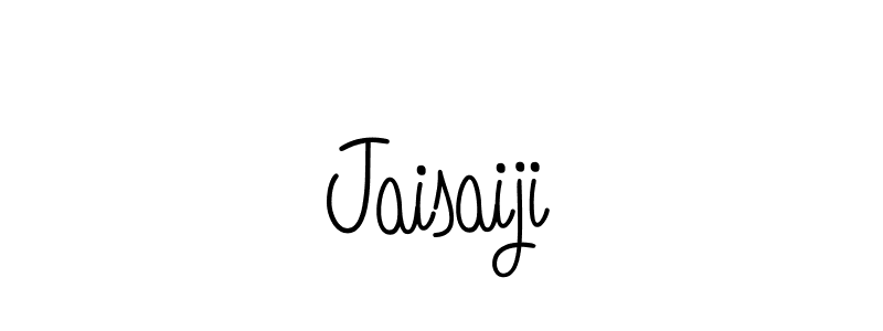 Jaisaiji stylish signature style. Best Handwritten Sign (Angelique-Rose-font-FFP) for my name. Handwritten Signature Collection Ideas for my name Jaisaiji. Jaisaiji signature style 5 images and pictures png