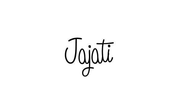 Jajati stylish signature style. Best Handwritten Sign (Angelique-Rose-font-FFP) for my name. Handwritten Signature Collection Ideas for my name Jajati. Jajati signature style 5 images and pictures png