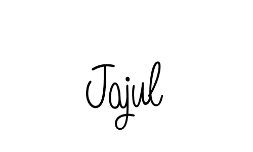 How to make Jajul signature? Angelique-Rose-font-FFP is a professional autograph style. Create handwritten signature for Jajul name. Jajul signature style 5 images and pictures png