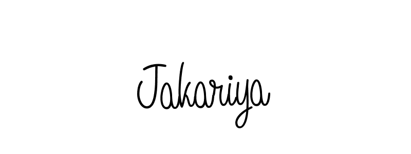 How to make Jakariya name signature. Use Angelique-Rose-font-FFP style for creating short signs online. This is the latest handwritten sign. Jakariya signature style 5 images and pictures png