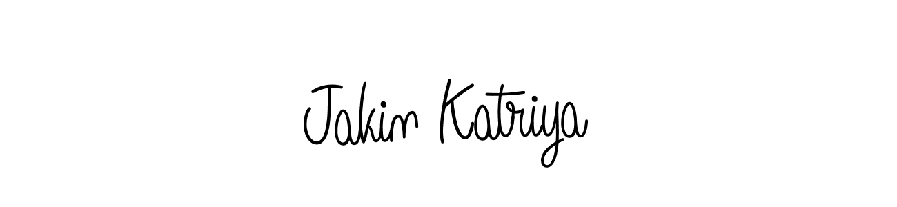 Once you've used our free online signature maker to create your best signature Angelique-Rose-font-FFP style, it's time to enjoy all of the benefits that Jakin Katriya name signing documents. Jakin Katriya signature style 5 images and pictures png