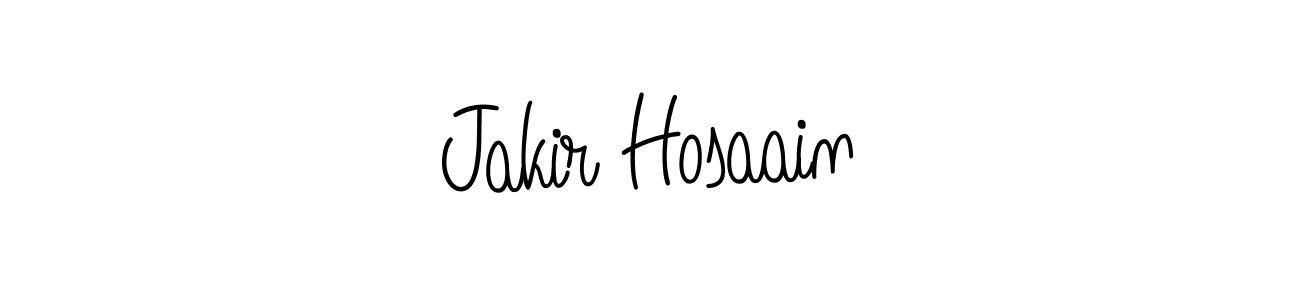 The best way (Angelique-Rose-font-FFP) to make a short signature is to pick only two or three words in your name. The name Jakir Hosaain include a total of six letters. For converting this name. Jakir Hosaain signature style 5 images and pictures png