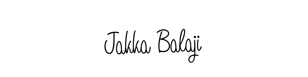 Angelique-Rose-font-FFP is a professional signature style that is perfect for those who want to add a touch of class to their signature. It is also a great choice for those who want to make their signature more unique. Get Jakka Balaji name to fancy signature for free. Jakka Balaji signature style 5 images and pictures png