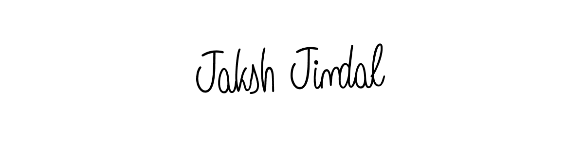 if you are searching for the best signature style for your name Jaksh Jindal. so please give up your signature search. here we have designed multiple signature styles  using Angelique-Rose-font-FFP. Jaksh Jindal signature style 5 images and pictures png