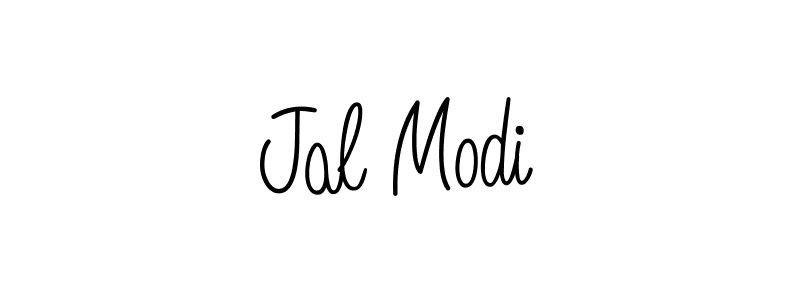 Jal Modi stylish signature style. Best Handwritten Sign (Angelique-Rose-font-FFP) for my name. Handwritten Signature Collection Ideas for my name Jal Modi. Jal Modi signature style 5 images and pictures png