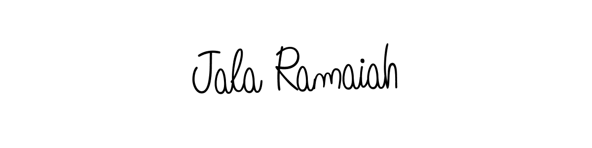 How to make Jala Ramaiah signature? Angelique-Rose-font-FFP is a professional autograph style. Create handwritten signature for Jala Ramaiah name. Jala Ramaiah signature style 5 images and pictures png