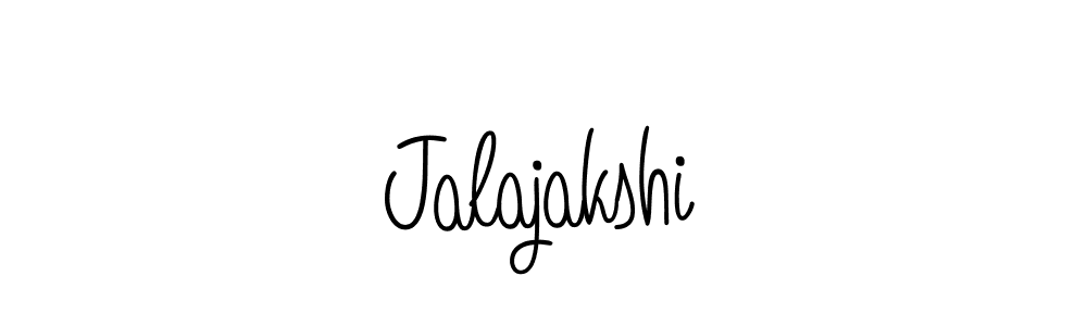 How to Draw Jalajakshi signature style? Angelique-Rose-font-FFP is a latest design signature styles for name Jalajakshi. Jalajakshi signature style 5 images and pictures png