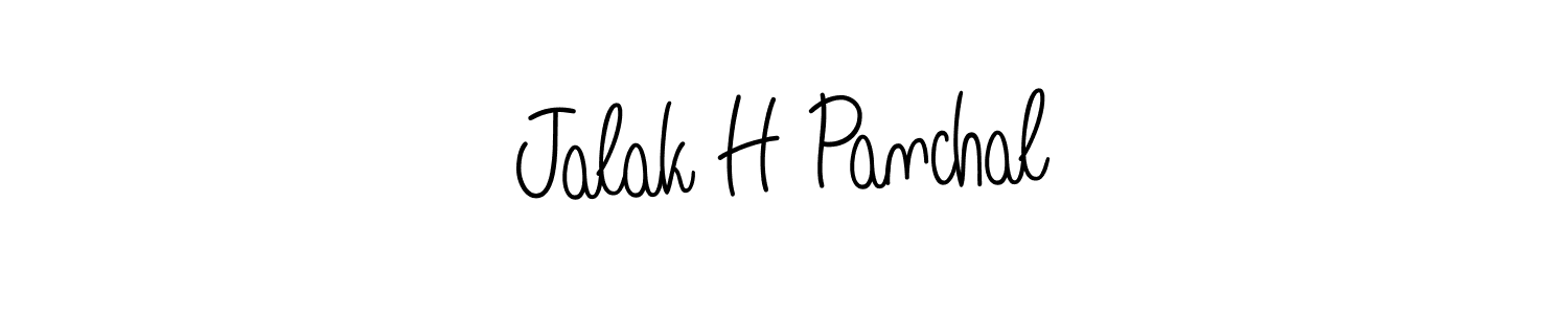 Make a short Jalak H Panchal signature style. Manage your documents anywhere anytime using Angelique-Rose-font-FFP. Create and add eSignatures, submit forms, share and send files easily. Jalak H Panchal signature style 5 images and pictures png