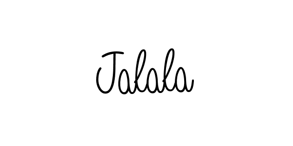 How to make Jalala signature? Angelique-Rose-font-FFP is a professional autograph style. Create handwritten signature for Jalala name. Jalala signature style 5 images and pictures png
