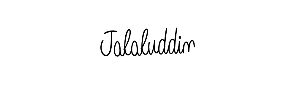 Design your own signature with our free online signature maker. With this signature software, you can create a handwritten (Angelique-Rose-font-FFP) signature for name Jalaluddin. Jalaluddin signature style 5 images and pictures png