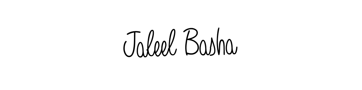 Similarly Angelique-Rose-font-FFP is the best handwritten signature design. Signature creator online .You can use it as an online autograph creator for name Jaleel Basha. Jaleel Basha signature style 5 images and pictures png