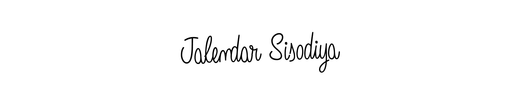 Here are the top 10 professional signature styles for the name Jalendar Sisodiya. These are the best autograph styles you can use for your name. Jalendar Sisodiya signature style 5 images and pictures png