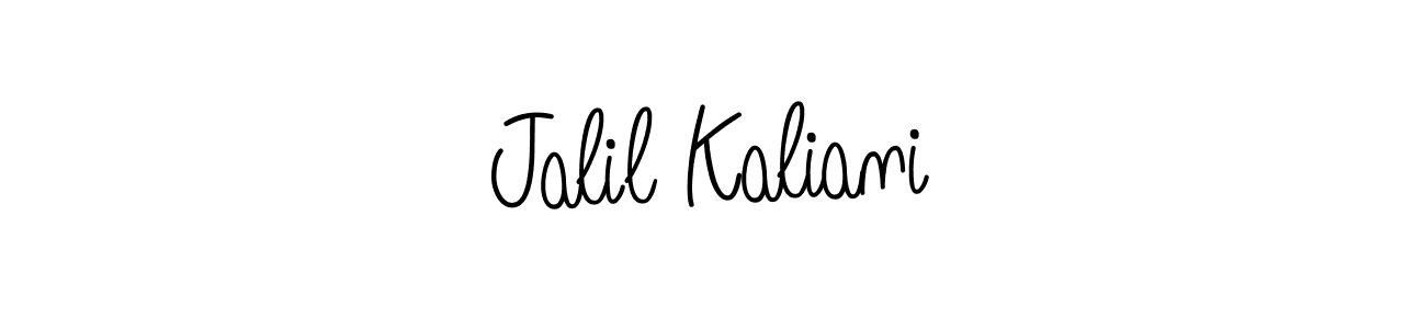 Also we have Jalil Kaliani name is the best signature style. Create professional handwritten signature collection using Angelique-Rose-font-FFP autograph style. Jalil Kaliani signature style 5 images and pictures png