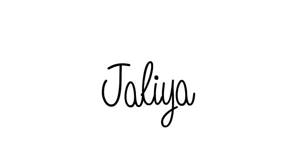 How to make Jaliya signature? Angelique-Rose-font-FFP is a professional autograph style. Create handwritten signature for Jaliya name. Jaliya signature style 5 images and pictures png