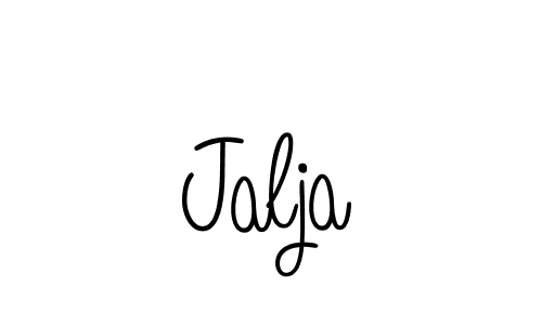 Best and Professional Signature Style for Jalja. Angelique-Rose-font-FFP Best Signature Style Collection. Jalja signature style 5 images and pictures png