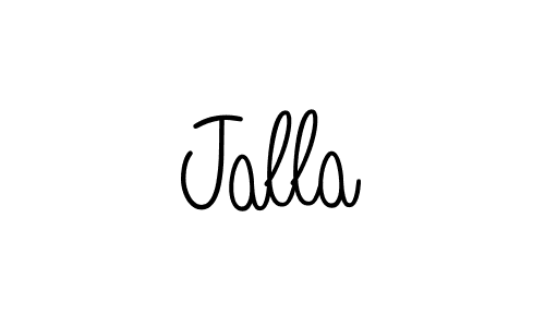 How to Draw Jalla signature style? Angelique-Rose-font-FFP is a latest design signature styles for name Jalla. Jalla signature style 5 images and pictures png