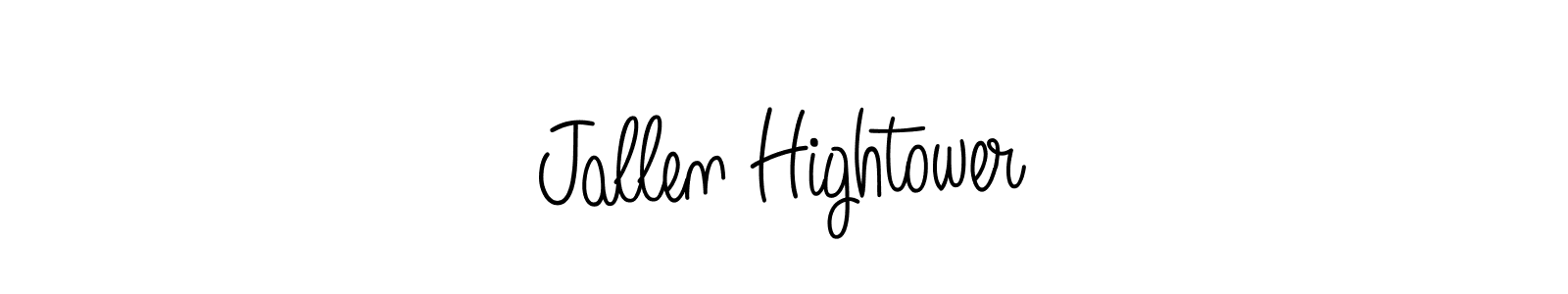 It looks lik you need a new signature style for name Jallen Hightower. Design unique handwritten (Angelique-Rose-font-FFP) signature with our free signature maker in just a few clicks. Jallen Hightower signature style 5 images and pictures png