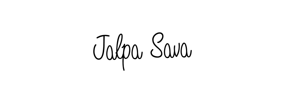 The best way (Angelique-Rose-font-FFP) to make a short signature is to pick only two or three words in your name. The name Jalpa Sava include a total of six letters. For converting this name. Jalpa Sava signature style 5 images and pictures png