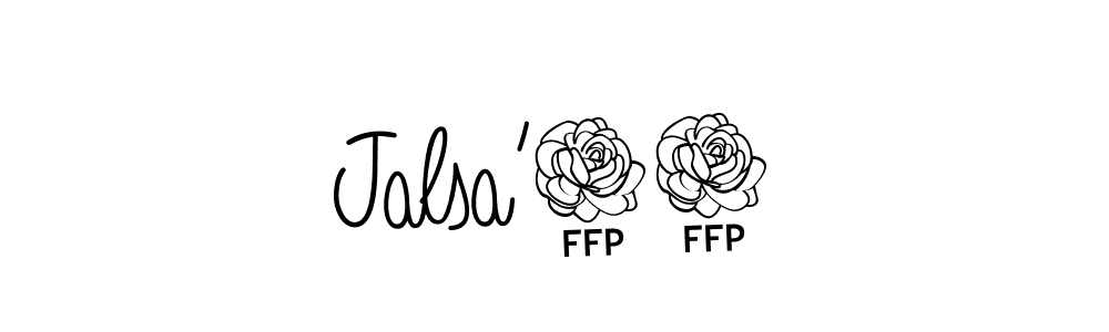 Once you've used our free online signature maker to create your best signature Angelique-Rose-font-FFP style, it's time to enjoy all of the benefits that Jalsa’23 name signing documents. Jalsa’23 signature style 5 images and pictures png