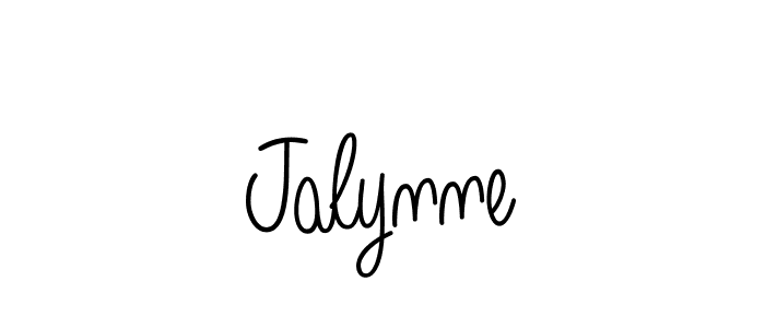 The best way (Angelique-Rose-font-FFP) to make a short signature is to pick only two or three words in your name. The name Jalynne include a total of six letters. For converting this name. Jalynne signature style 5 images and pictures png
