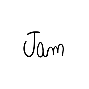 Create a beautiful signature design for name Jam. With this signature (Angelique-Rose-font-FFP) fonts, you can make a handwritten signature for free. Jam signature style 5 images and pictures png