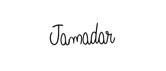 How to Draw Jamadar signature style? Angelique-Rose-font-FFP is a latest design signature styles for name Jamadar. Jamadar signature style 5 images and pictures png