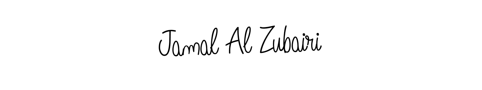 Create a beautiful signature design for name Jamal Al Zubairi. With this signature (Angelique-Rose-font-FFP) fonts, you can make a handwritten signature for free. Jamal Al Zubairi signature style 5 images and pictures png