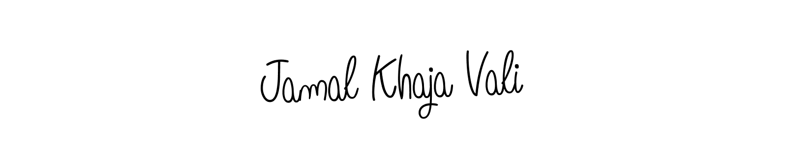 You can use this online signature creator to create a handwritten signature for the name Jamal Khaja Vali. This is the best online autograph maker. Jamal Khaja Vali signature style 5 images and pictures png