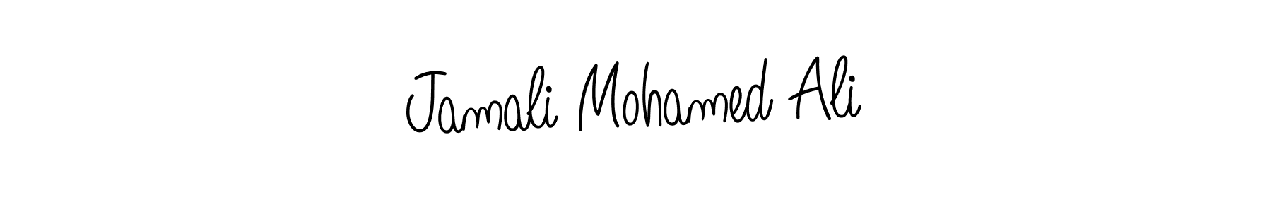 How to make Jamali Mohamed Ali signature? Angelique-Rose-font-FFP is a professional autograph style. Create handwritten signature for Jamali Mohamed Ali name. Jamali Mohamed Ali signature style 5 images and pictures png