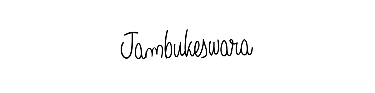 if you are searching for the best signature style for your name Jambukeswara. so please give up your signature search. here we have designed multiple signature styles  using Angelique-Rose-font-FFP. Jambukeswara signature style 5 images and pictures png