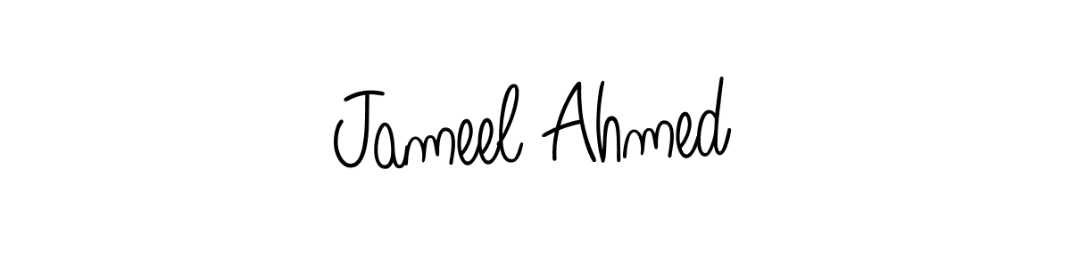 Once you've used our free online signature maker to create your best signature Angelique-Rose-font-FFP style, it's time to enjoy all of the benefits that Jameel Ahmed name signing documents. Jameel Ahmed signature style 5 images and pictures png