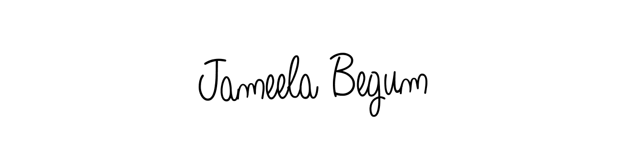 It looks lik you need a new signature style for name Jameela Begum. Design unique handwritten (Angelique-Rose-font-FFP) signature with our free signature maker in just a few clicks. Jameela Begum signature style 5 images and pictures png