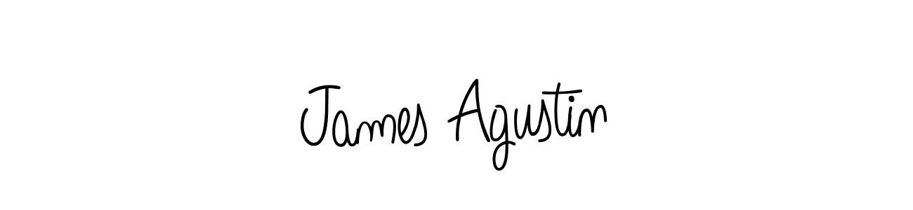 How to make James Agustin signature? Angelique-Rose-font-FFP is a professional autograph style. Create handwritten signature for James Agustin name. James Agustin signature style 5 images and pictures png