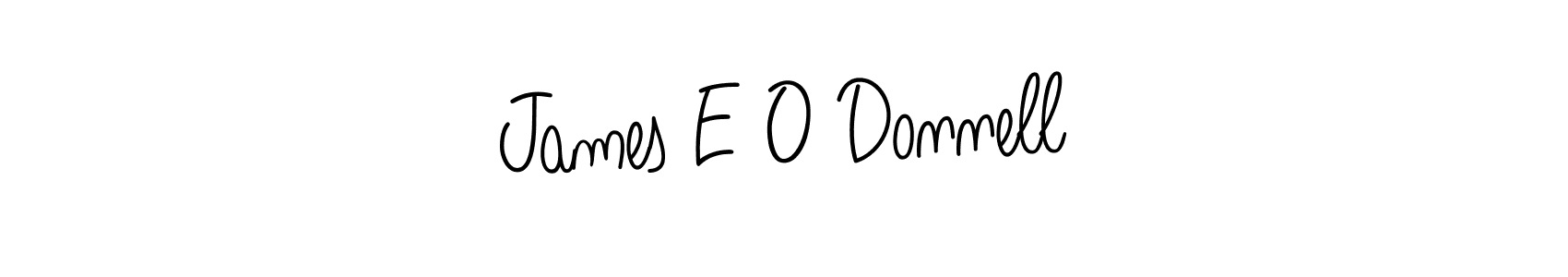 How to make James E O Donnell signature? Angelique-Rose-font-FFP is a professional autograph style. Create handwritten signature for James E O Donnell name. James E O Donnell signature style 5 images and pictures png