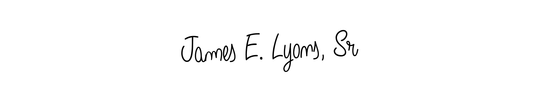 Once you've used our free online signature maker to create your best signature Angelique-Rose-font-FFP style, it's time to enjoy all of the benefits that James E. Lyons, Sr name signing documents. James E. Lyons, Sr signature style 5 images and pictures png