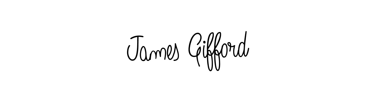 Make a beautiful signature design for name James Gifford. With this signature (Angelique-Rose-font-FFP) style, you can create a handwritten signature for free. James Gifford signature style 5 images and pictures png