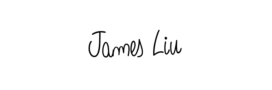 How to Draw James Liu signature style? Angelique-Rose-font-FFP is a latest design signature styles for name James Liu. James Liu signature style 5 images and pictures png