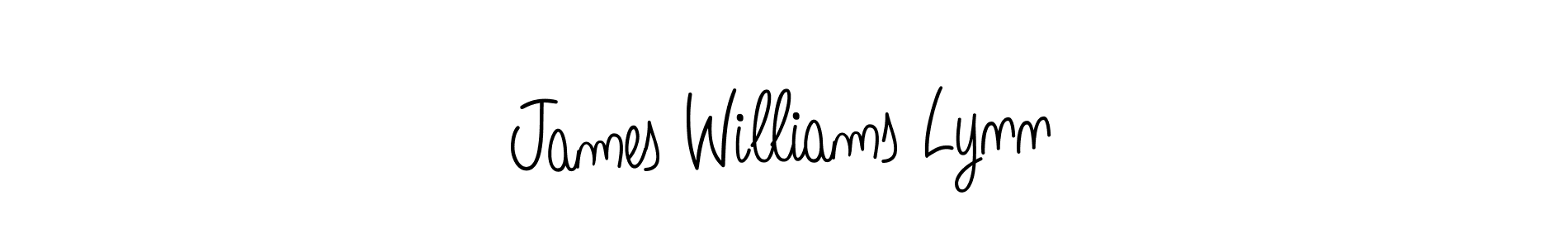 Design your own signature with our free online signature maker. With this signature software, you can create a handwritten (Angelique-Rose-font-FFP) signature for name James Williams Lynn. James Williams Lynn signature style 5 images and pictures png