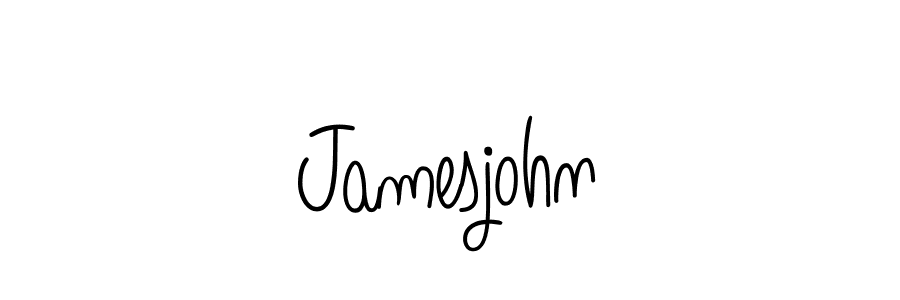 Also we have Jamesjohn name is the best signature style. Create professional handwritten signature collection using Angelique-Rose-font-FFP autograph style. Jamesjohn signature style 5 images and pictures png