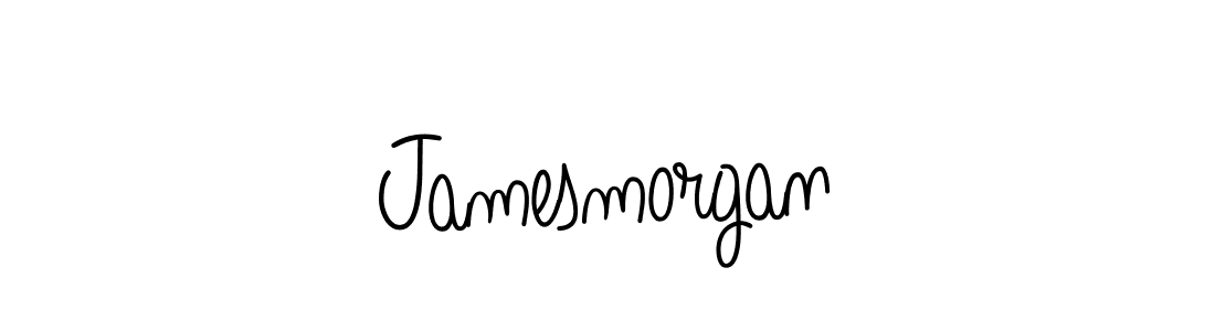 The best way (Angelique-Rose-font-FFP) to make a short signature is to pick only two or three words in your name. The name Jamesmorgan include a total of six letters. For converting this name. Jamesmorgan signature style 5 images and pictures png