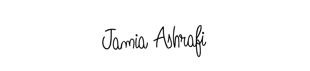 It looks lik you need a new signature style for name Jamia Ashrafi. Design unique handwritten (Angelique-Rose-font-FFP) signature with our free signature maker in just a few clicks. Jamia Ashrafi signature style 5 images and pictures png