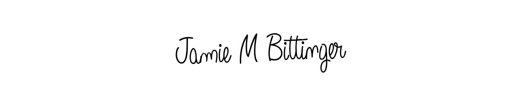 Similarly Angelique-Rose-font-FFP is the best handwritten signature design. Signature creator online .You can use it as an online autograph creator for name Jamie M Bittinger. Jamie M Bittinger signature style 5 images and pictures png