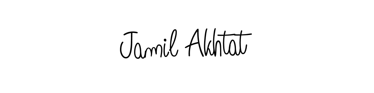 Similarly Angelique-Rose-font-FFP is the best handwritten signature design. Signature creator online .You can use it as an online autograph creator for name Jamil Akhtat. Jamil Akhtat signature style 5 images and pictures png