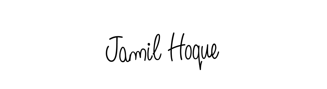 How to Draw Jamil Hoque signature style? Angelique-Rose-font-FFP is a latest design signature styles for name Jamil Hoque. Jamil Hoque signature style 5 images and pictures png