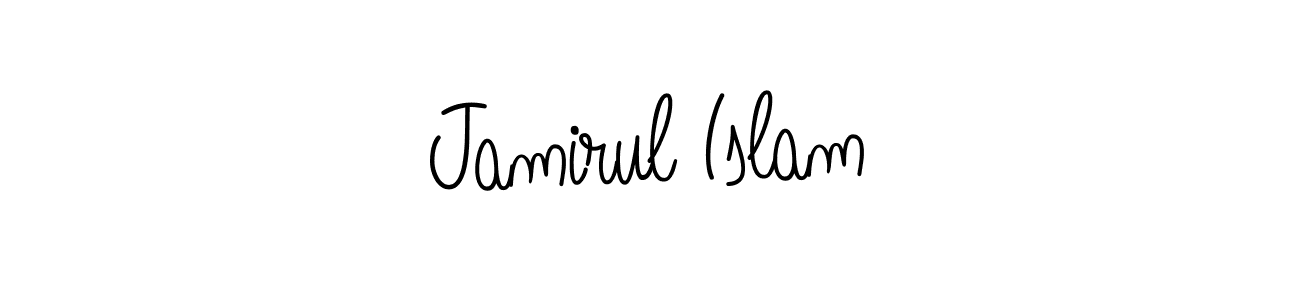 Create a beautiful signature design for name Jamirul Islam. With this signature (Angelique-Rose-font-FFP) fonts, you can make a handwritten signature for free. Jamirul Islam signature style 5 images and pictures png