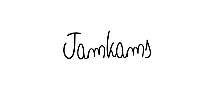 It looks lik you need a new signature style for name Jamkams. Design unique handwritten (Angelique-Rose-font-FFP) signature with our free signature maker in just a few clicks. Jamkams signature style 5 images and pictures png