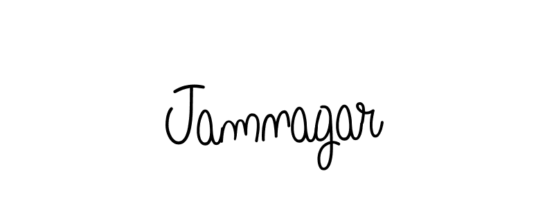 How to make Jamnagar signature? Angelique-Rose-font-FFP is a professional autograph style. Create handwritten signature for Jamnagar name. Jamnagar signature style 5 images and pictures png